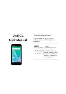 ZTE U683CL manual. Smartphone Instructions.
